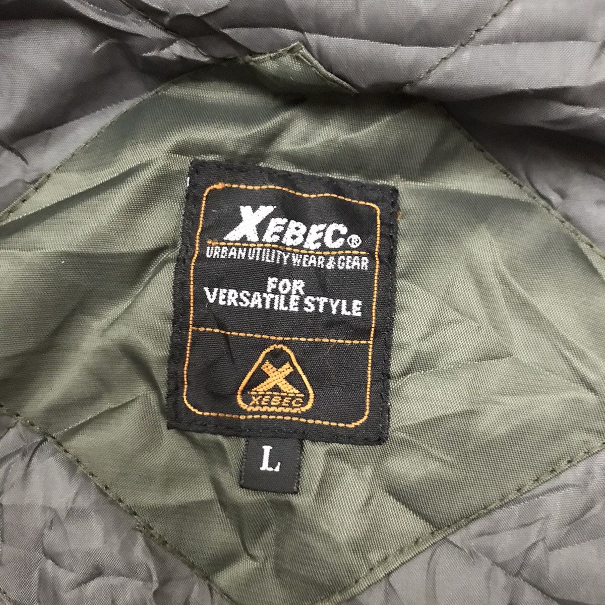 Japanese Brand Xebec Urban Utility Wear & Gear Quilted Lined Bomber Jacket Size US XL / EU 56 / 4 - 11 Thumbnail