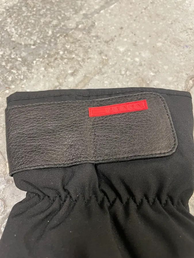 Prada 2000s Prada Black Hybrid Tactical Gloves Size ONE SIZE - 6 Thumbnail