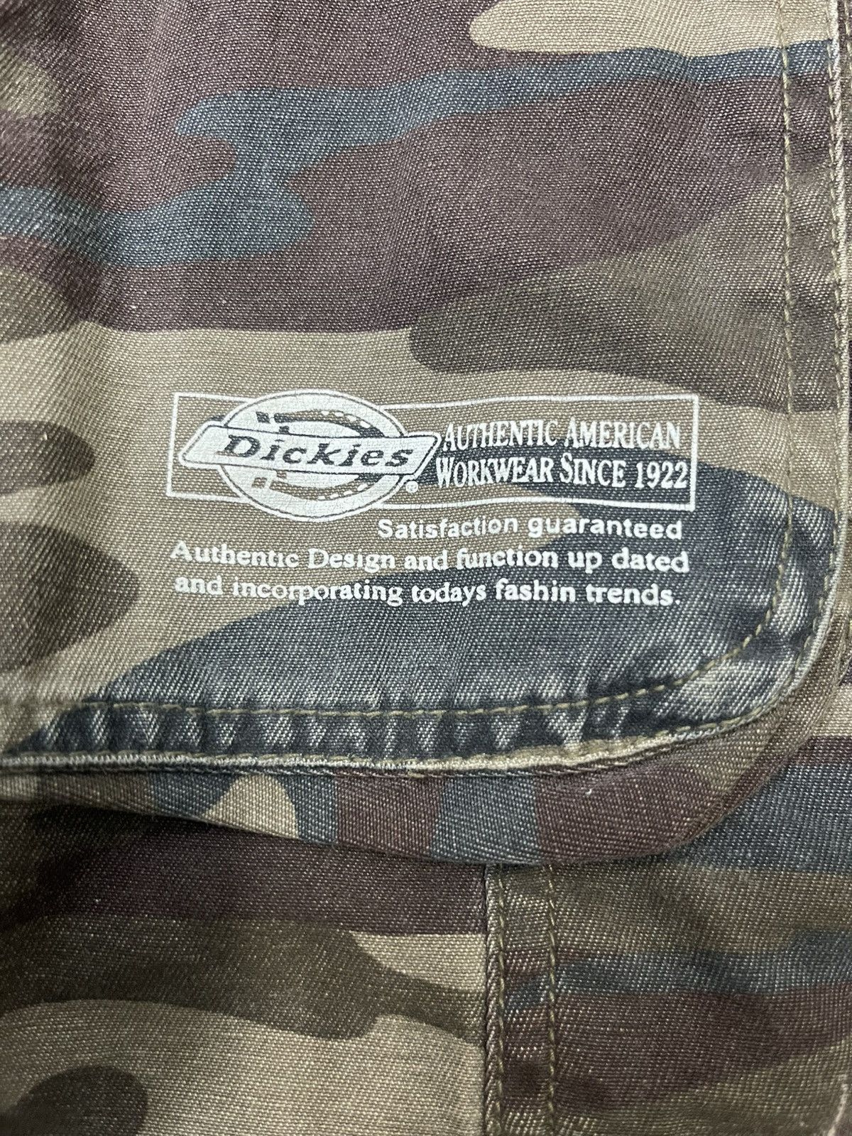 Dickies Vintage Dickies Camouflage Jacket Hoodie Size US M / EU 48-50 / 2 - 5 Thumbnail