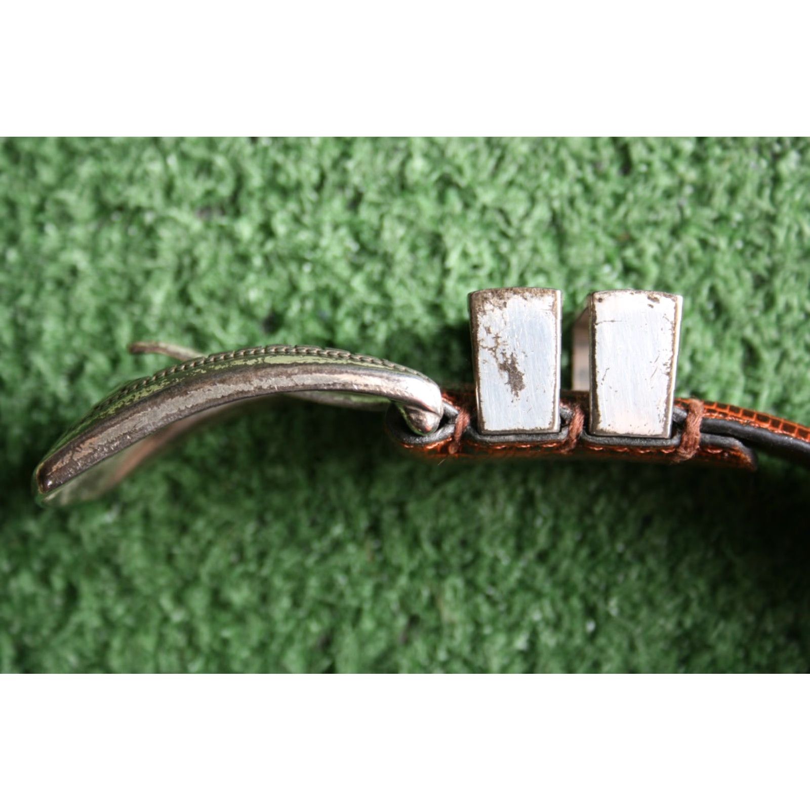 Florsheim Florsheim Belt Leather Brown Lizard Embossed Western Mens Sz. 34 Size 34 - 6 Thumbnail
