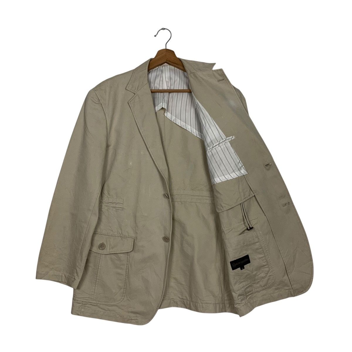 Gianni Valentino Vintage GIANNI VALENTINO Casual Jacket #2679-C120 Size US M / EU 48-50 / 2 - 9 Thumbnail