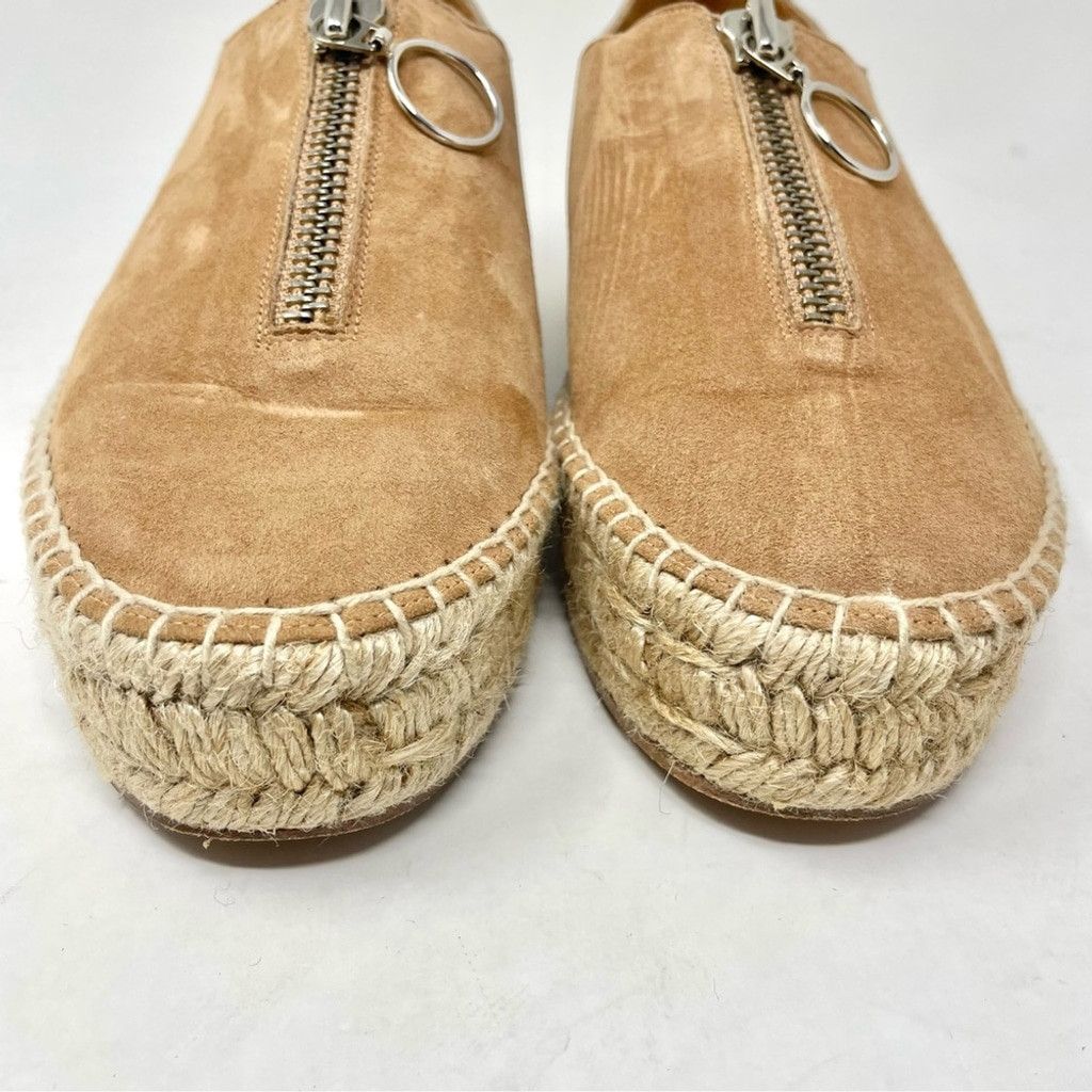 Alexander Wang Alexander Wang Devon Tan Suede Espadrille Shoes Size 38/8 Size US 8 / IT 38 - 5 Thumbnail