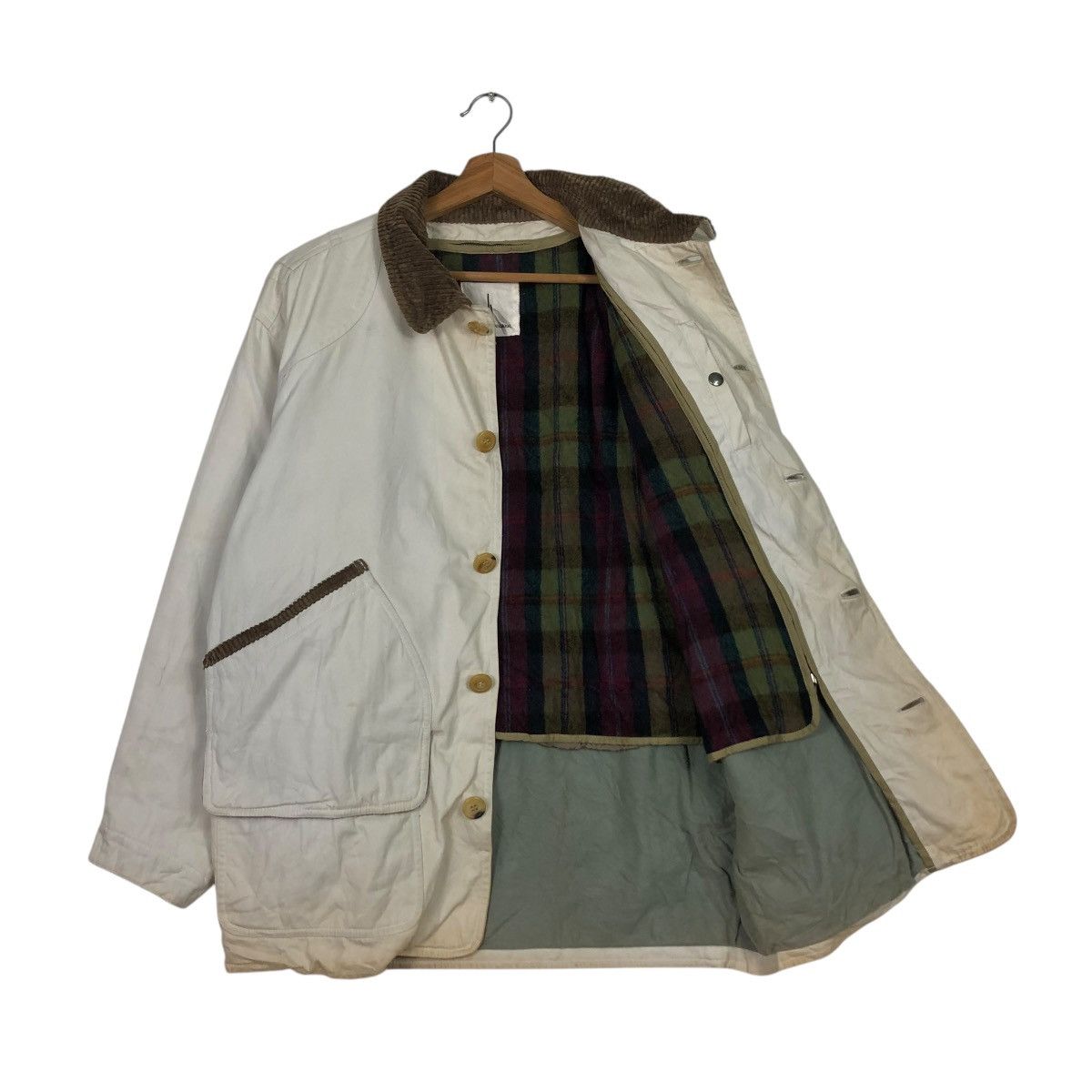 Japanese Brand 🔥VINTAGE CHORE JACKET BASSETT WALKER BLANKET ISSEY MIYAKE Size US M / EU 48-50 / 2 - 1 Thumbnail