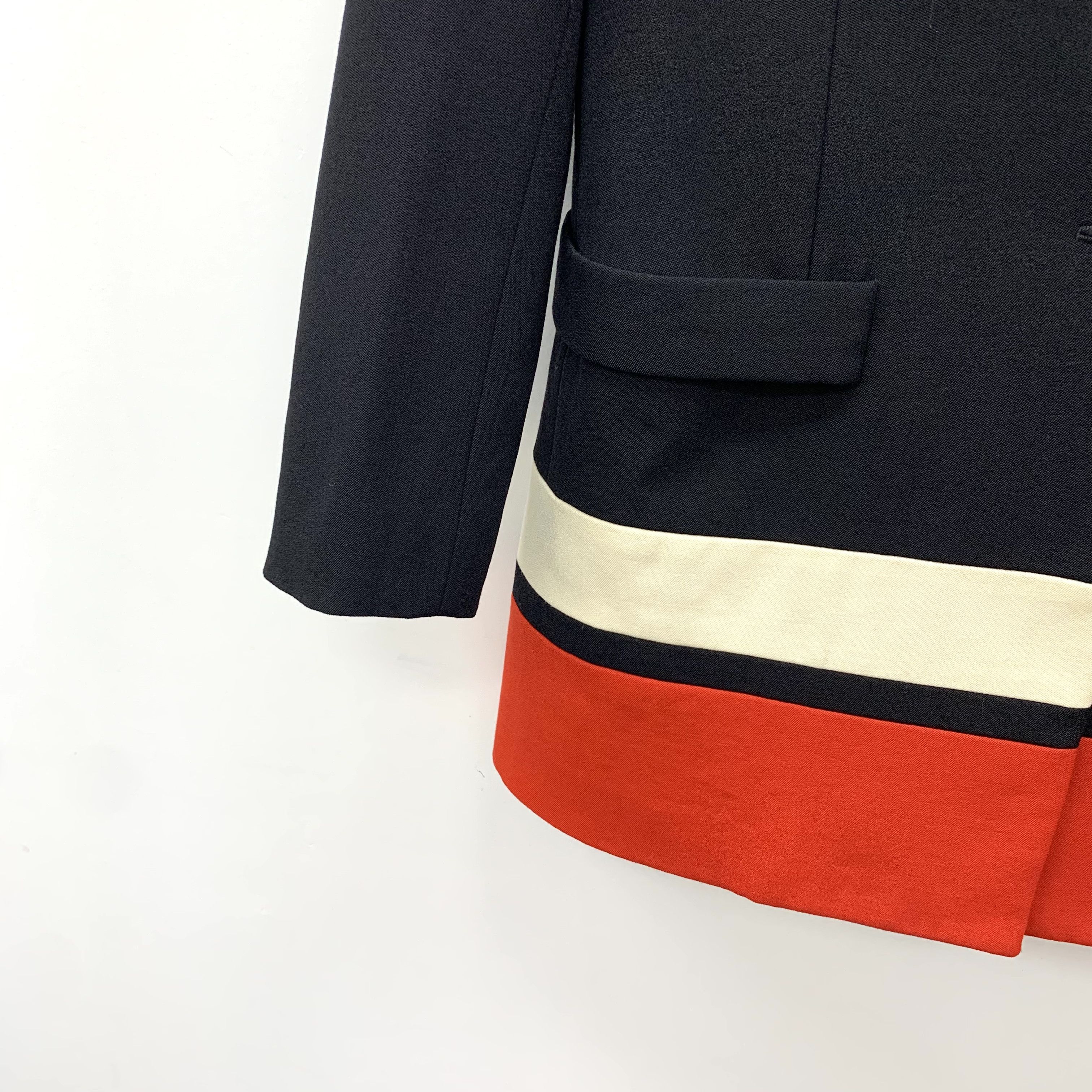 Givenchy Givenchy Black Long Sleeve Blazer (Size XXS) Size XXS / US 00 / IT 34 - 4 Thumbnail