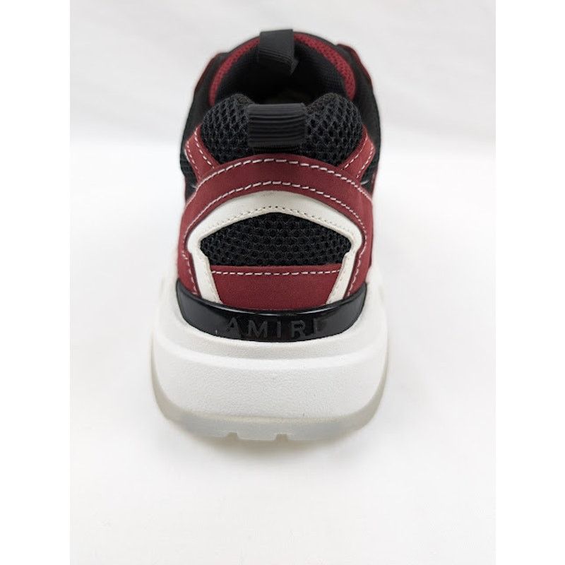 Amiri o1rshd1 Q:2 / Bone Runner Low-Top Sneakers in Deep Red Size US 10 / EU 43 - 5 Thumbnail