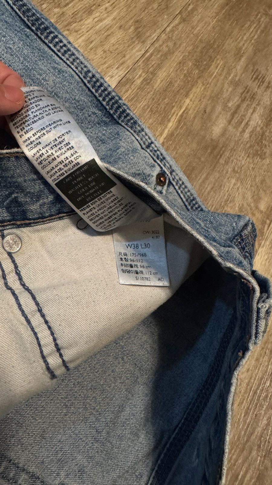 Levi's × Vintage Levi Baggy Distressed Carpenter Denim Size US 38 / EU 54 - 7 Thumbnail