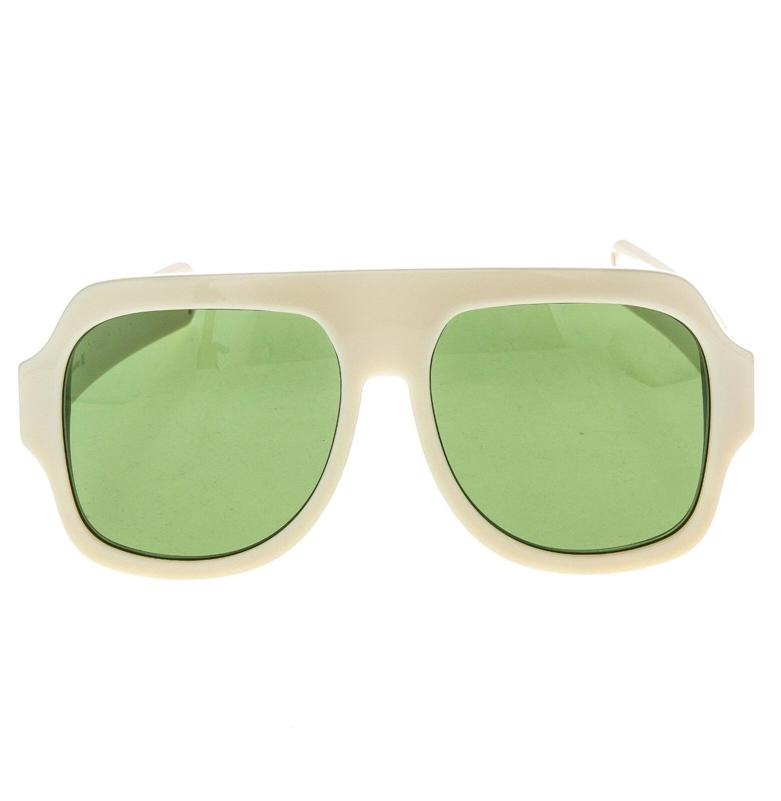 Gucci GUCCI GG0255S AUTHENTIC SEGA 0255 Green Sport Sunglasses 003 Size ONE SIZE - 11 Thumbnail