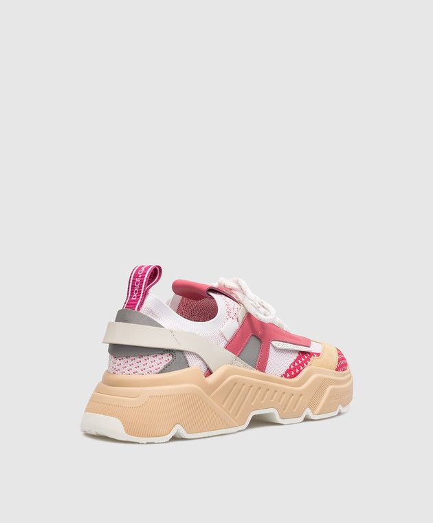 Dolce & Gabbana o1y0925 Low-Top Sneakers in Multicolor Size US 5 / IT 35 - 2 Thumbnail