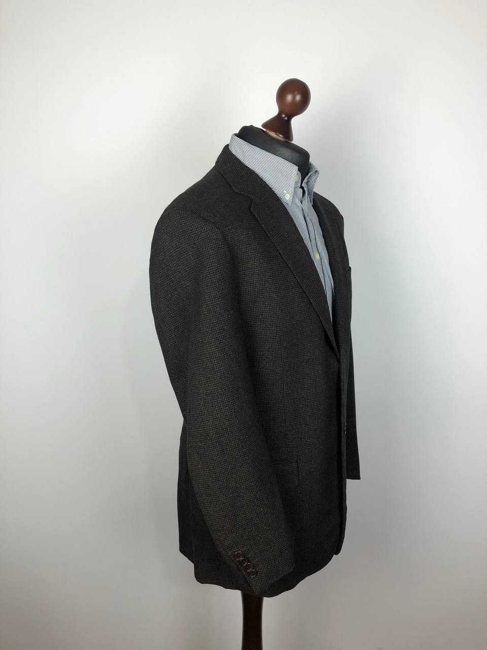 Cerruti 1881 Cerutti 1881 Wool Blazer Jacket Brown Size 52R - 4 Thumbnail