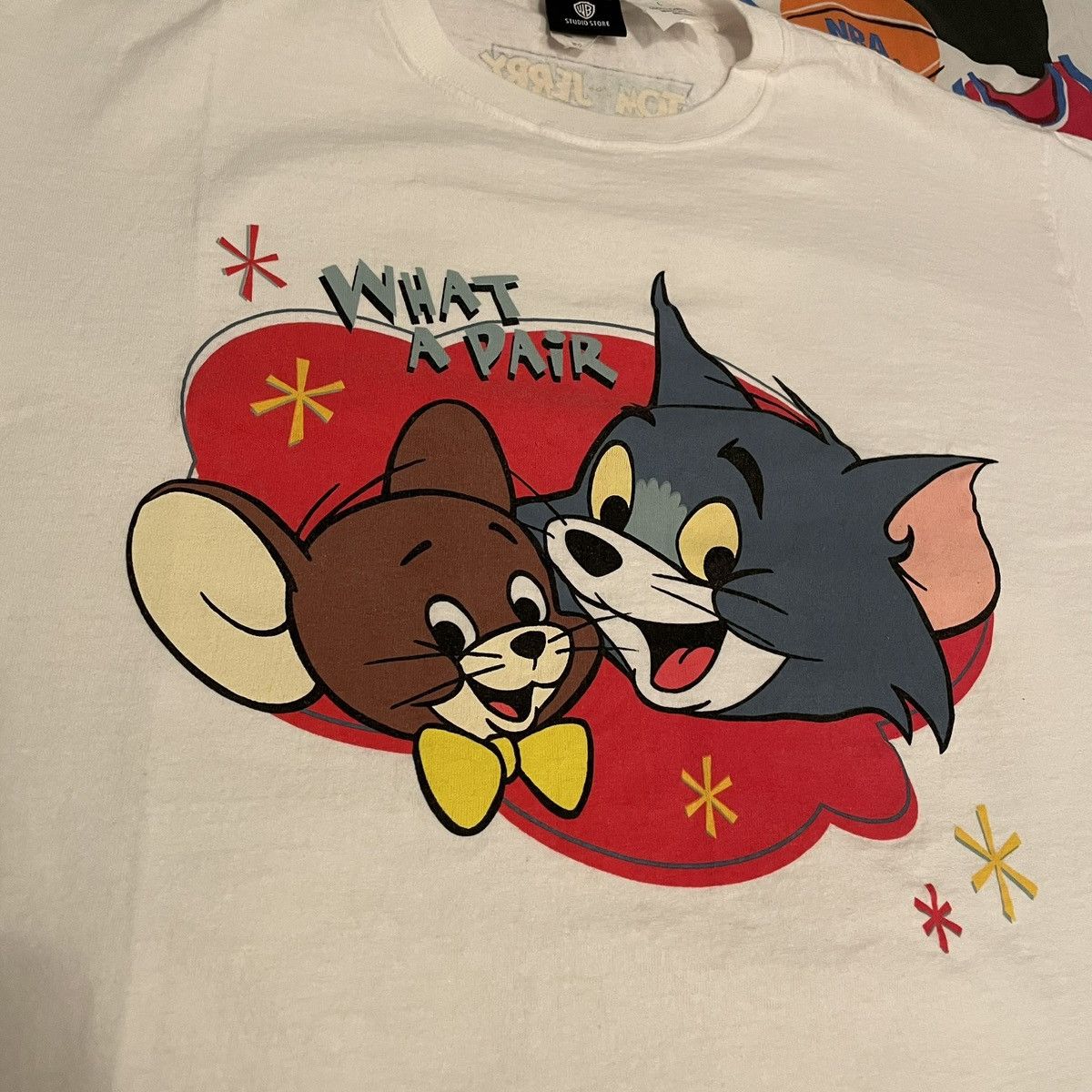 Cartoon Network × Vintage Vintage 1996 Cartoon Network Tom And Jerry Rare TV Show Tee Size US L / EU 52-54 / 3 - 3 Thumbnail