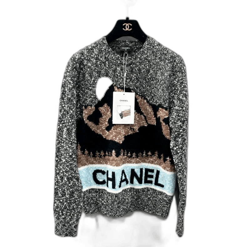 カシミヤ100% you　CHANEL