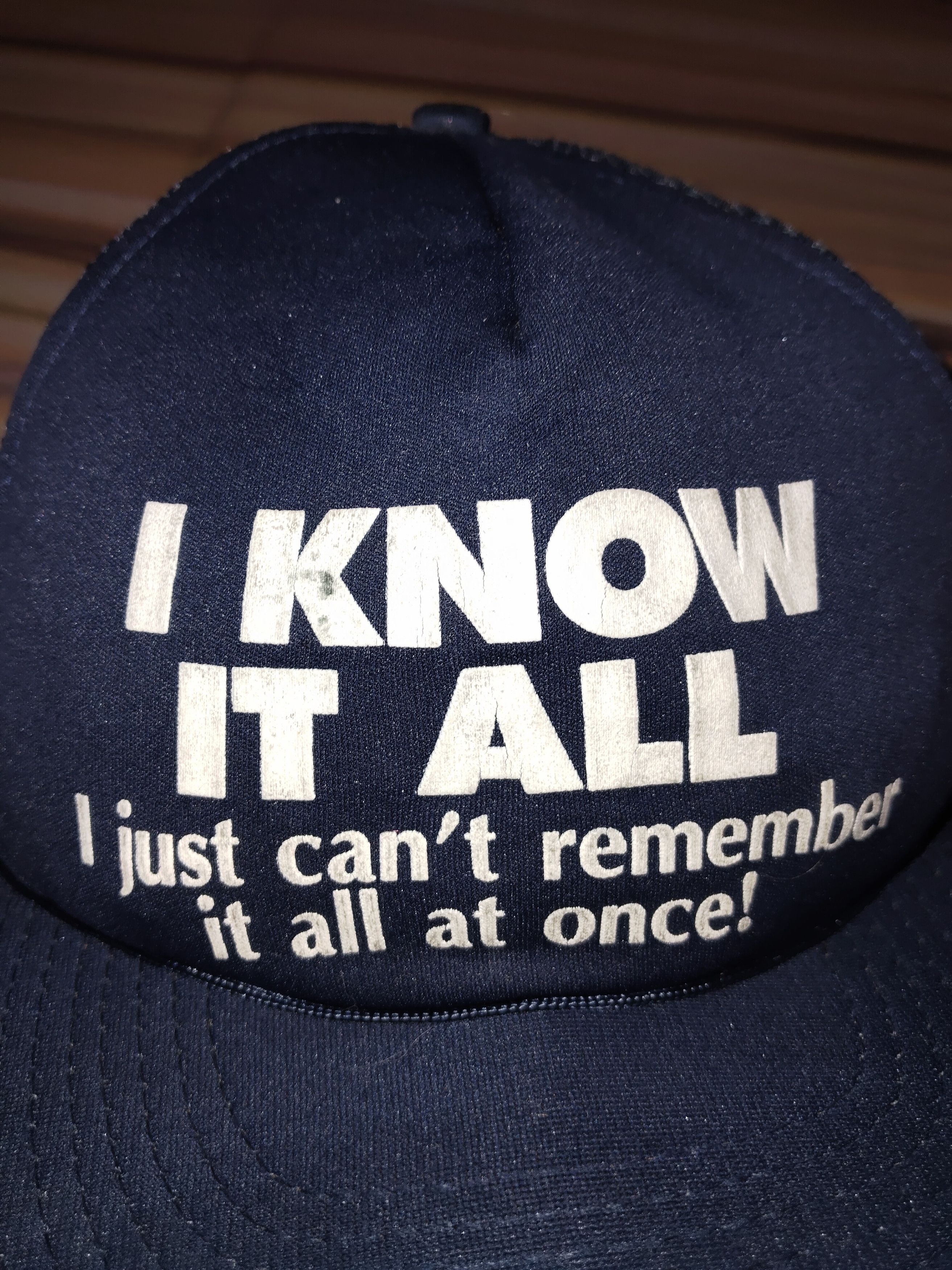Vintage Vintage Script Trucker Cap Size ONE SIZE - 2 Thumbnail