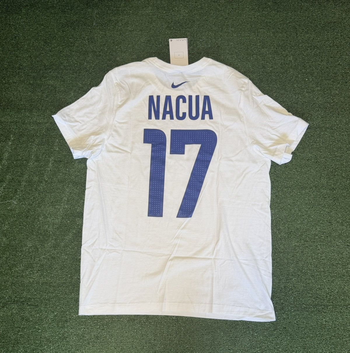 Nike Nike Puka Nacua Los Angeles Rams White Tee Men Size Large Size US L / EU 52-54 / 3 - 3 Thumbnail