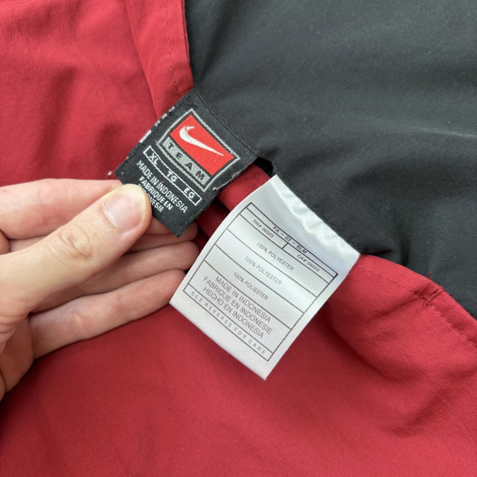 Nike Vintage Y2K Nike Team Arkansas Razorbacks Reversible Puffer Size US XL / EU 56 / 4 - 4 Thumbnail