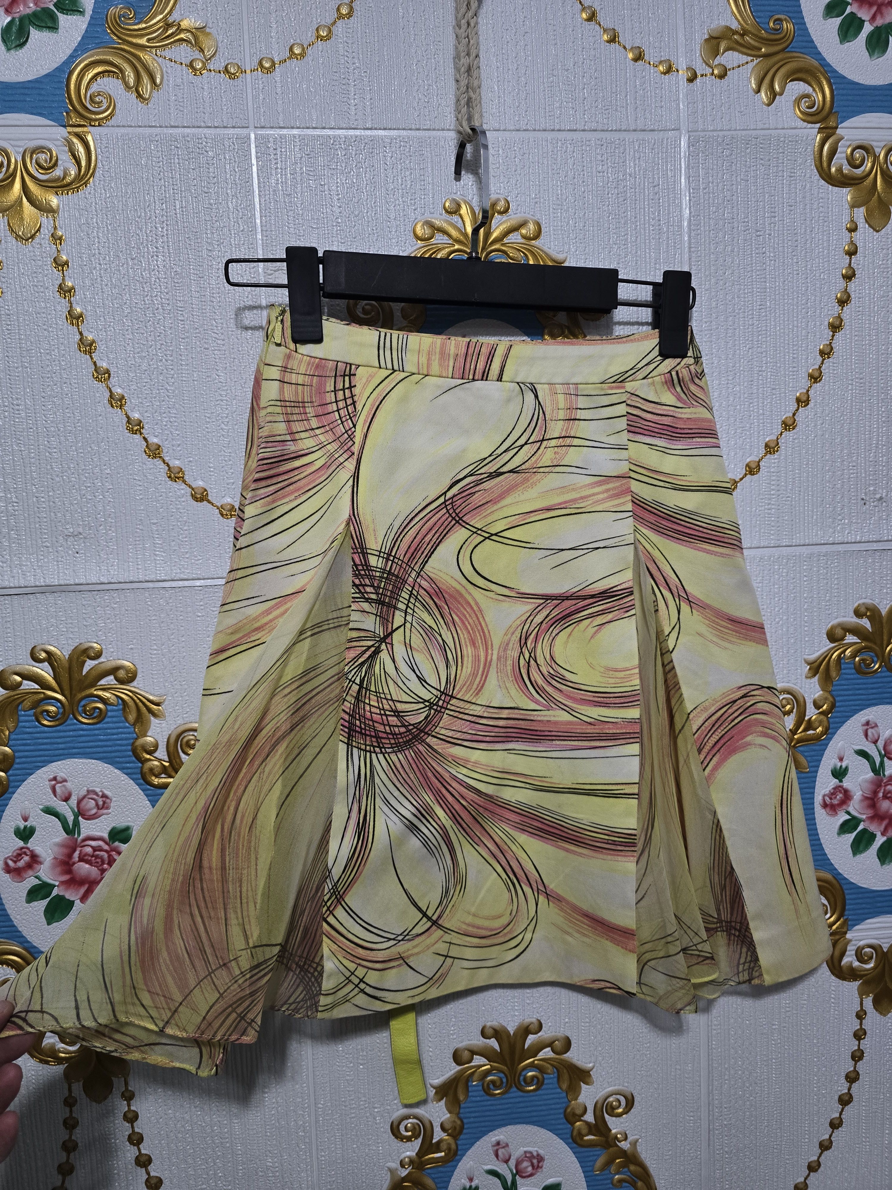 Versace VERSACE VERSUS ,100% silk & cotton,vintage 90' Size 26" / US 2 / IT 38 - 7 Thumbnail