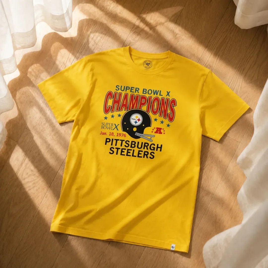 NFL Pittsburgh Steelers Super Bowl Champions NFL Tee Shirt Size US L / EU 52-54 / 3 - 1 Thumbnail