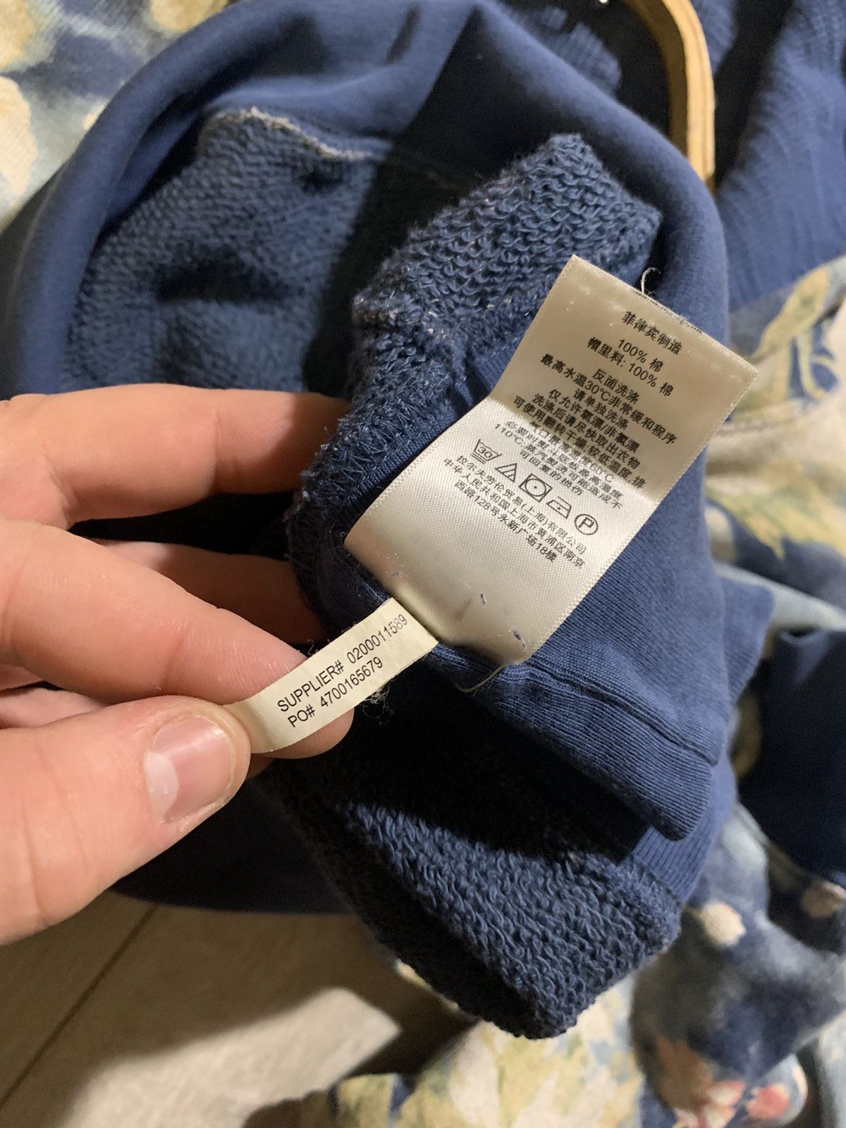 Polo Ralph Lauren Polo Ralph Lauren distressed japanese rugby hoodie flower Size US S / EU 44-46 / 1 - 10 Thumbnail