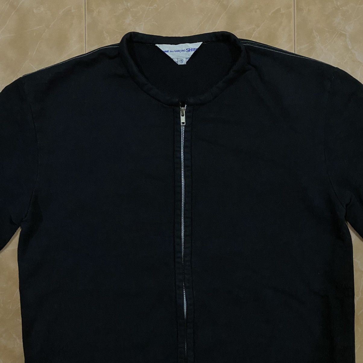 Comme des Garcons COMME DES GARCONS Plain "Almost" Full Zipper Sweatshirt Size US S / EU 44-46 / 1 - 2 Thumbnail