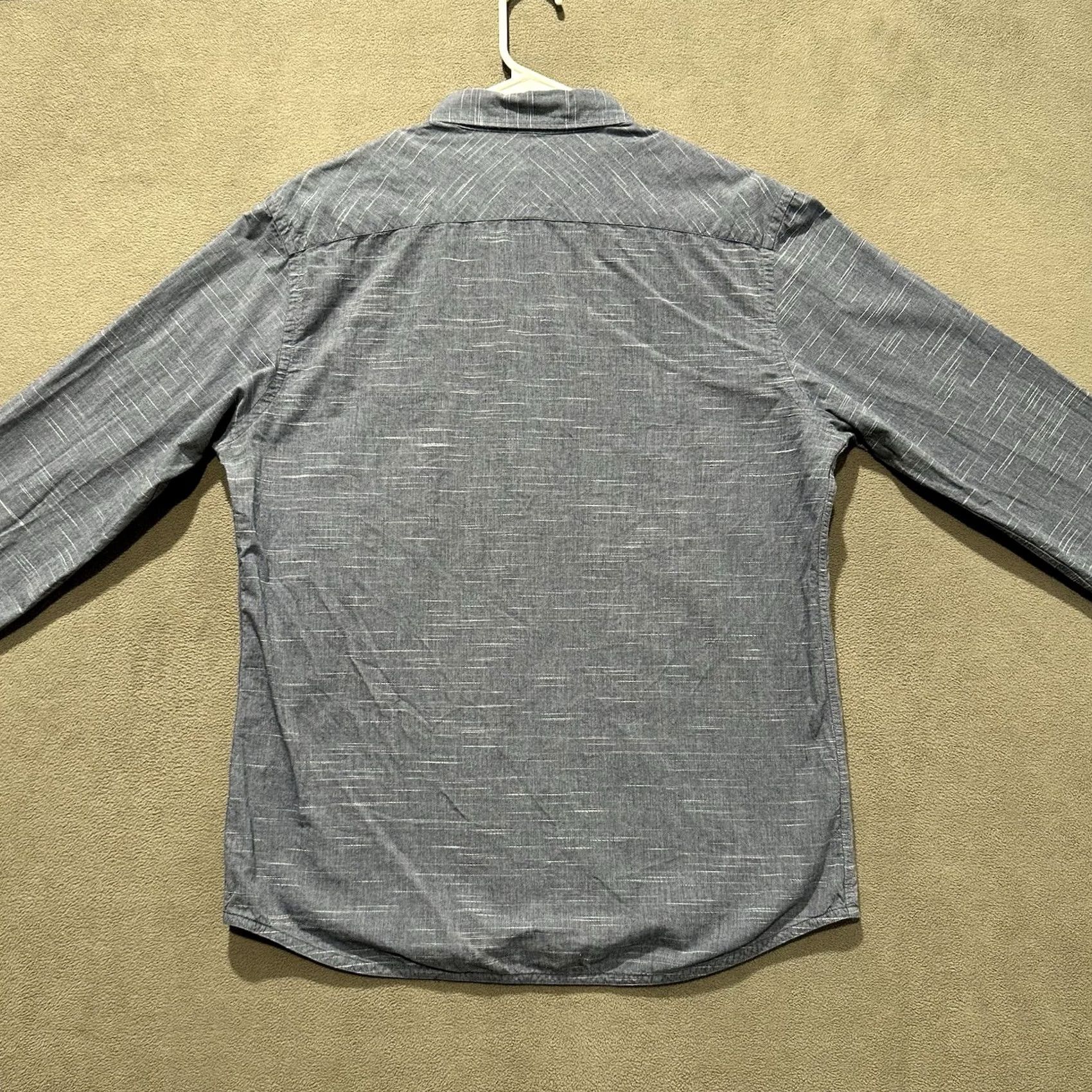 Paul Smith Paul Smith Shirt Mens Large Blue Chambray Button-Down Long Sleeve Casual Pocket Size US L / EU 52-54 / 3 - 2 Thumbnail
