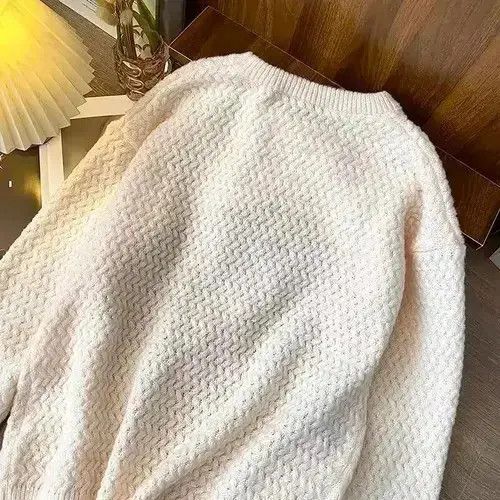 Aran Isles Knitwear × High Sport Harajuku Embroidered Mushroom Loose Knitted Sweaters Size US XL / EU 56 / 4 - 2 Thumbnail