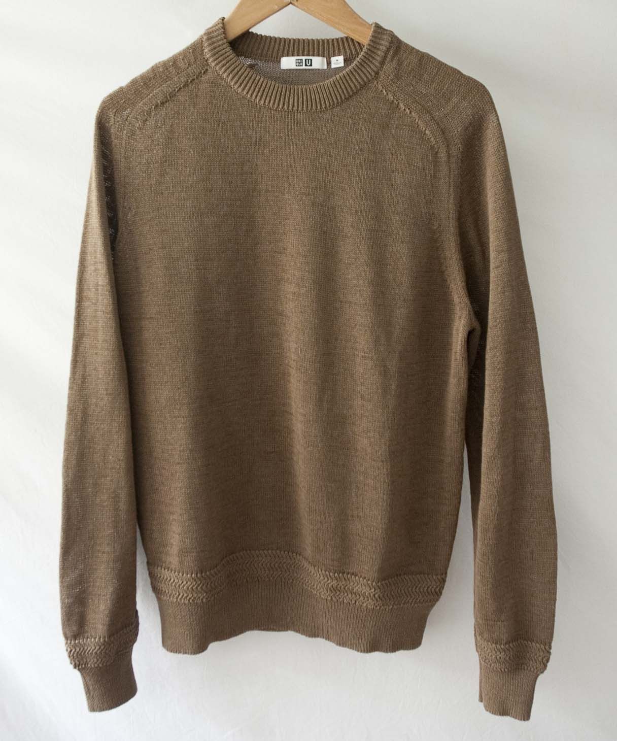 Lemaire × Uniqlo Uniqlo x Lemaire Sweater Polyester /Cotton Size M Brown Size US M / EU 48-50 / 2 - 1 Thumbnail