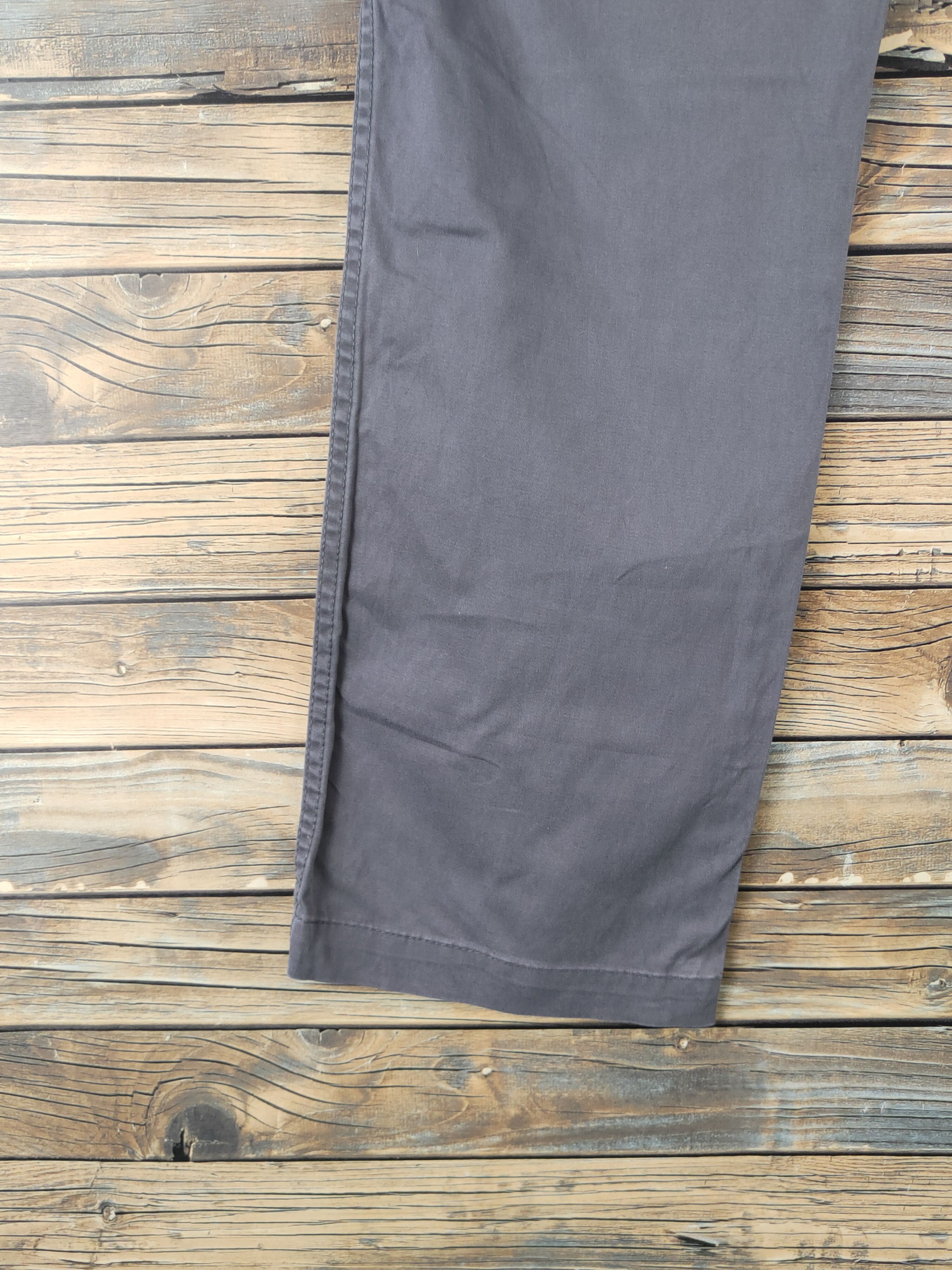 Japanese Brand DL Uniqlo Dark Gray Multipocket Cargo Pants #2109 Size US 31 - 9 Thumbnail