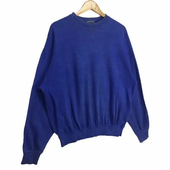 Kenzo Vtg KENZO PARIS HOMME Crewneck Sweatshirt Embroidery Velvet Size L / US 10 / IT 46 - 3 Thumbnail