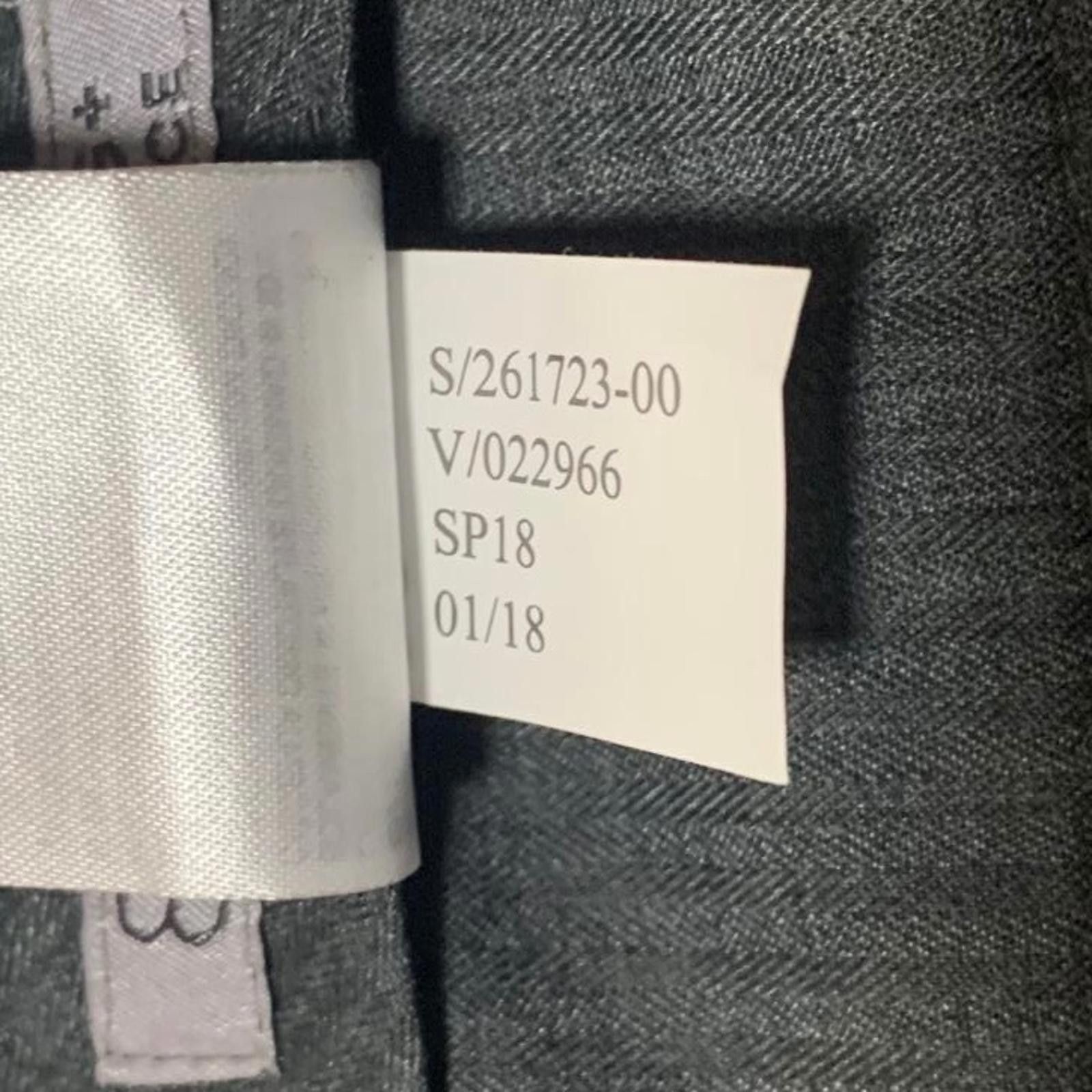 Banana Republic Banana Republic Men's 33x34 Gray Plaid Dress Pants Size 42R - 10 Thumbnail