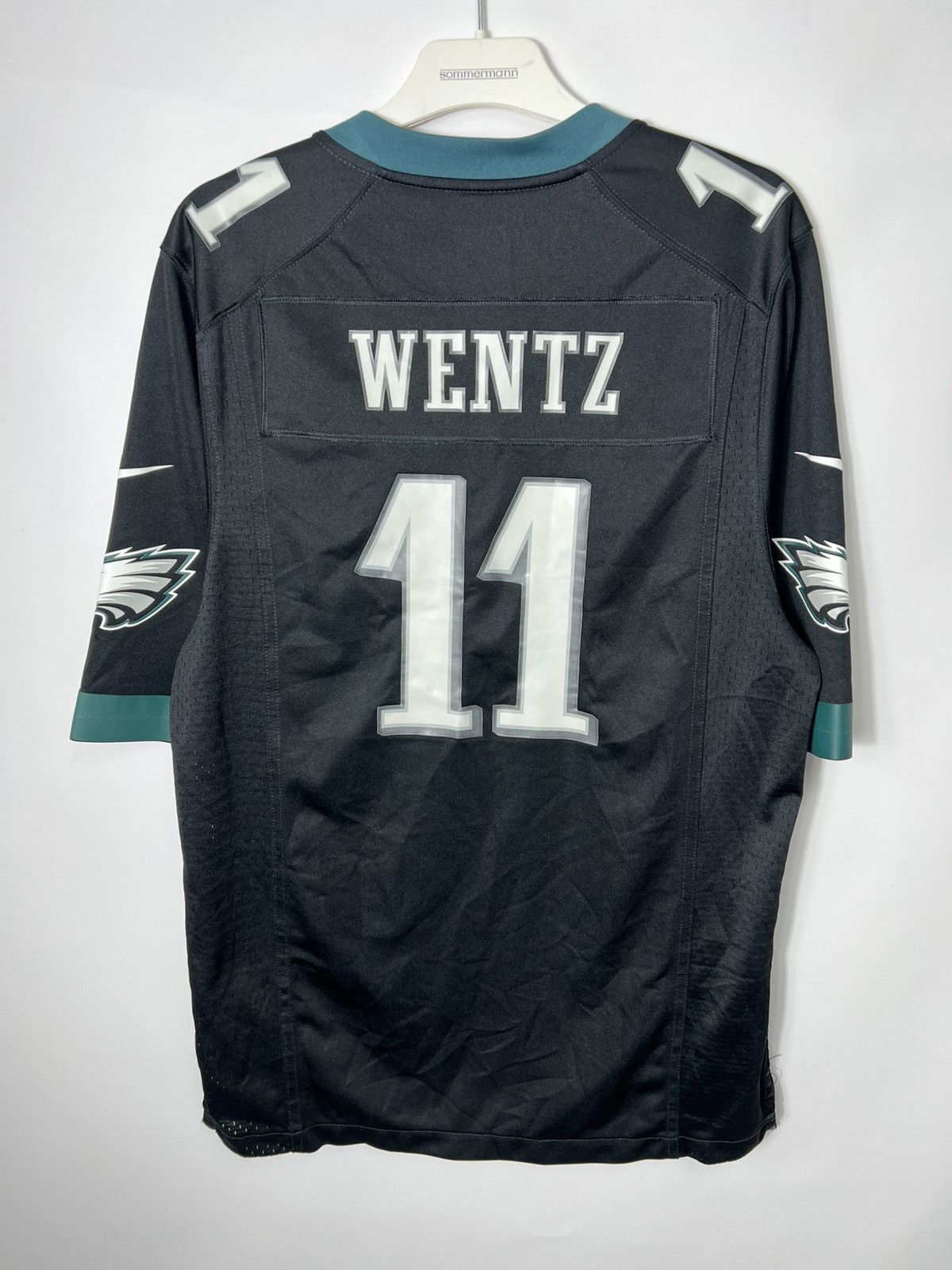 Nike Vintage Nike Philadelphia Eagles Carson Wentz #11 NFL Jersey Size US S / EU 44-46 / 1 - 9 Thumbnail