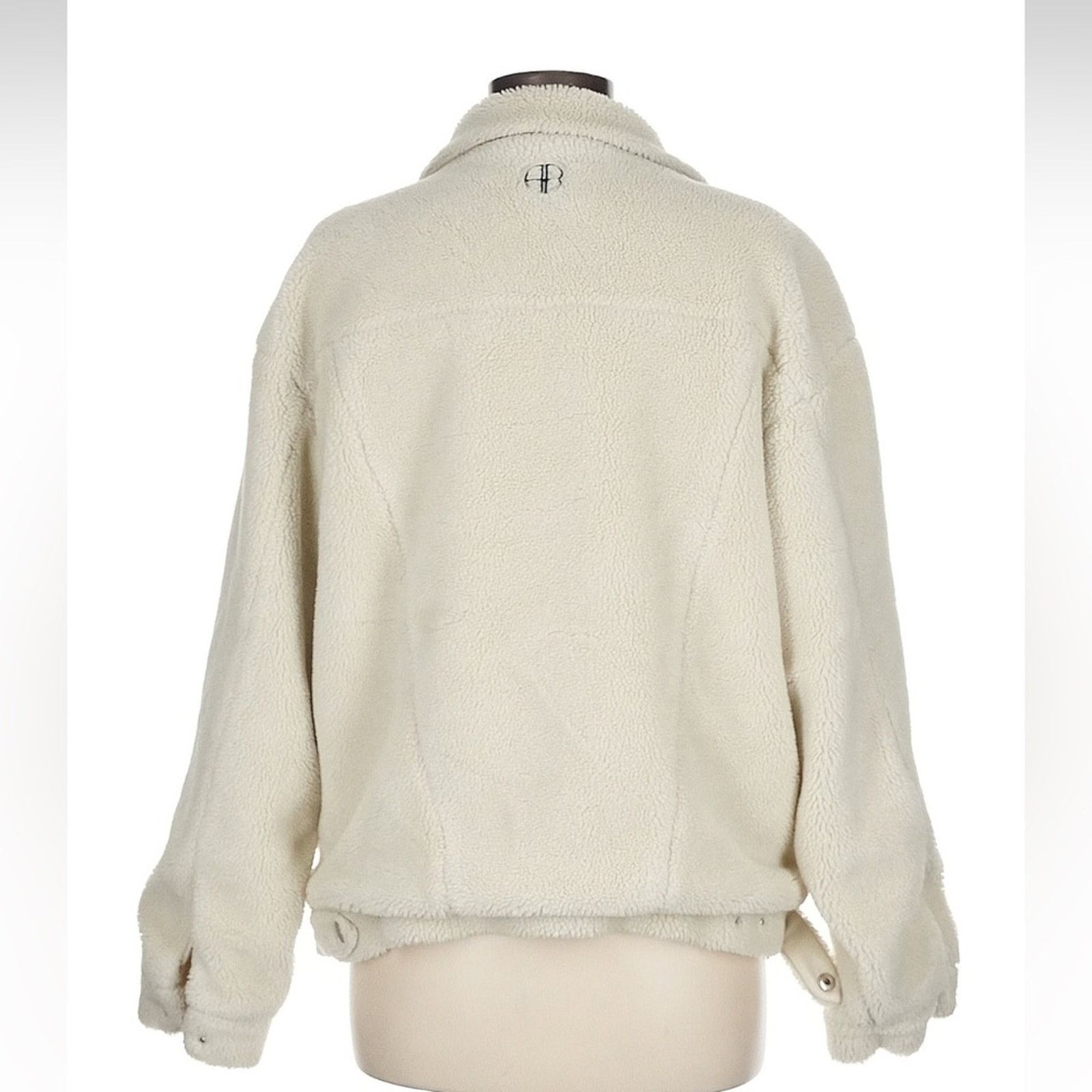 Anine Bing Anine Bing Rory Faux Fur Sherpa Jacket - Size Medium - Ivory Size M / US 6-8 / IT 42-44 - 9 Thumbnail