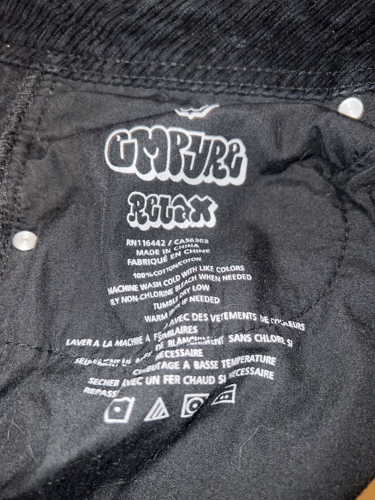 Empyre Black corduroy empyre pants Size US 30 / EU 46 - 3 Thumbnail