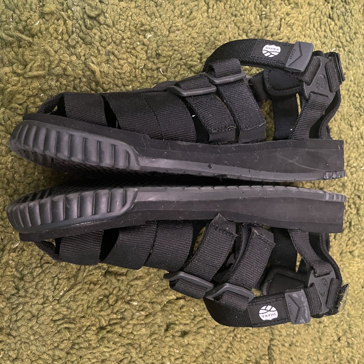 Japanese Brand Shaka Sandals Japan — Nylon Strap Webbing Fisherman Sandals Size US 10 / EU 43 - 3 Thumbnail