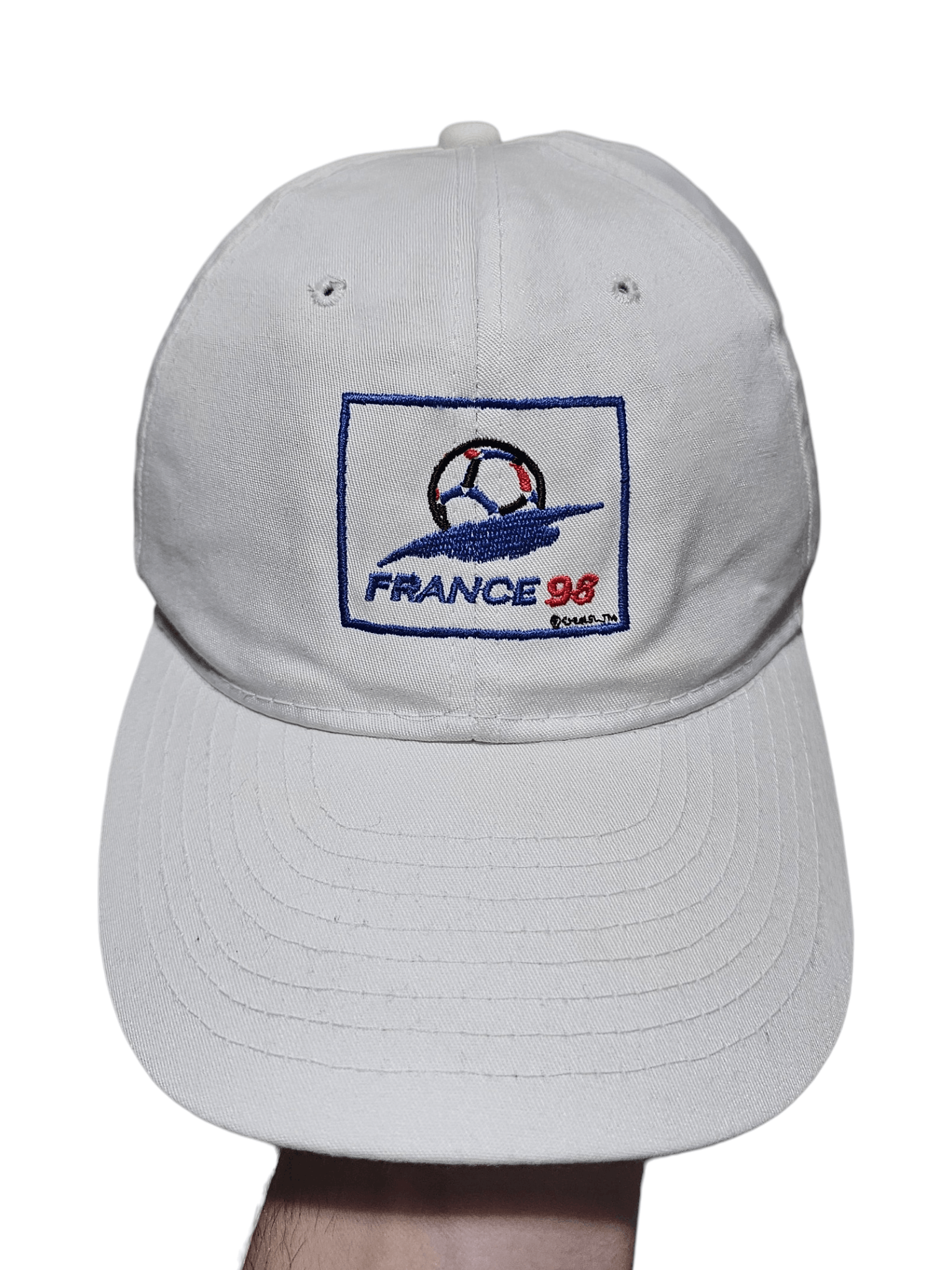 Vintage France 98 World Cup Hat Size ONE SIZE - 2 Thumbnail