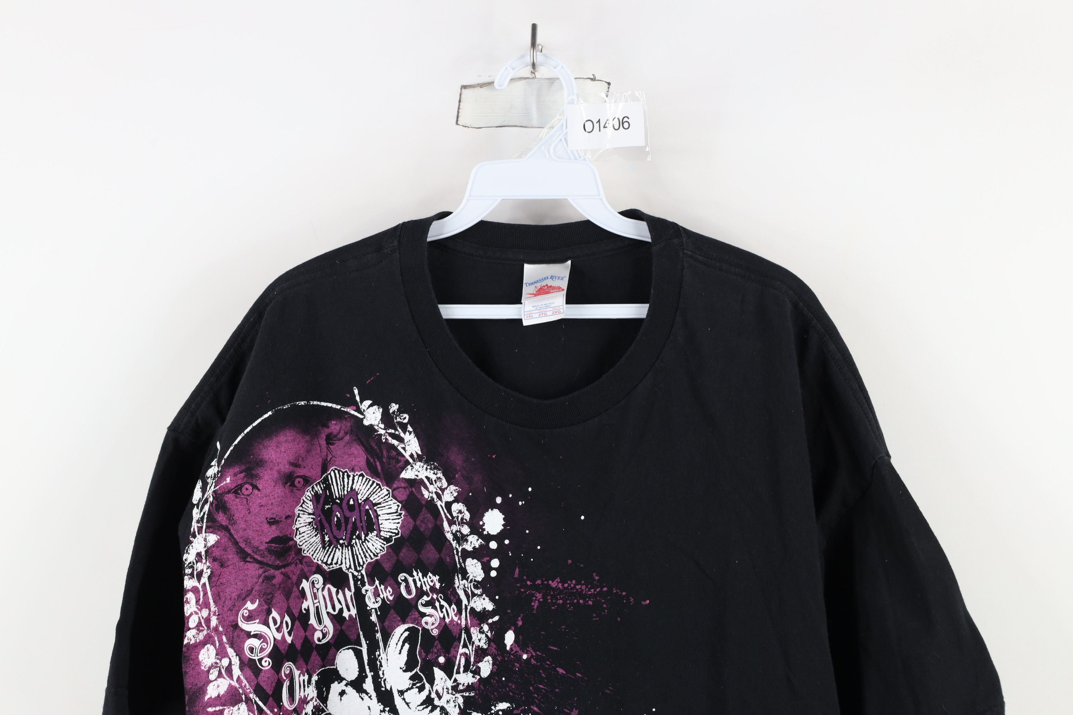 Vintage Vintage Y2K 2005 See You On The Other Side KORN Band T-Shirt Size US XXL / EU 58 / 5 - 2 Thumbnail