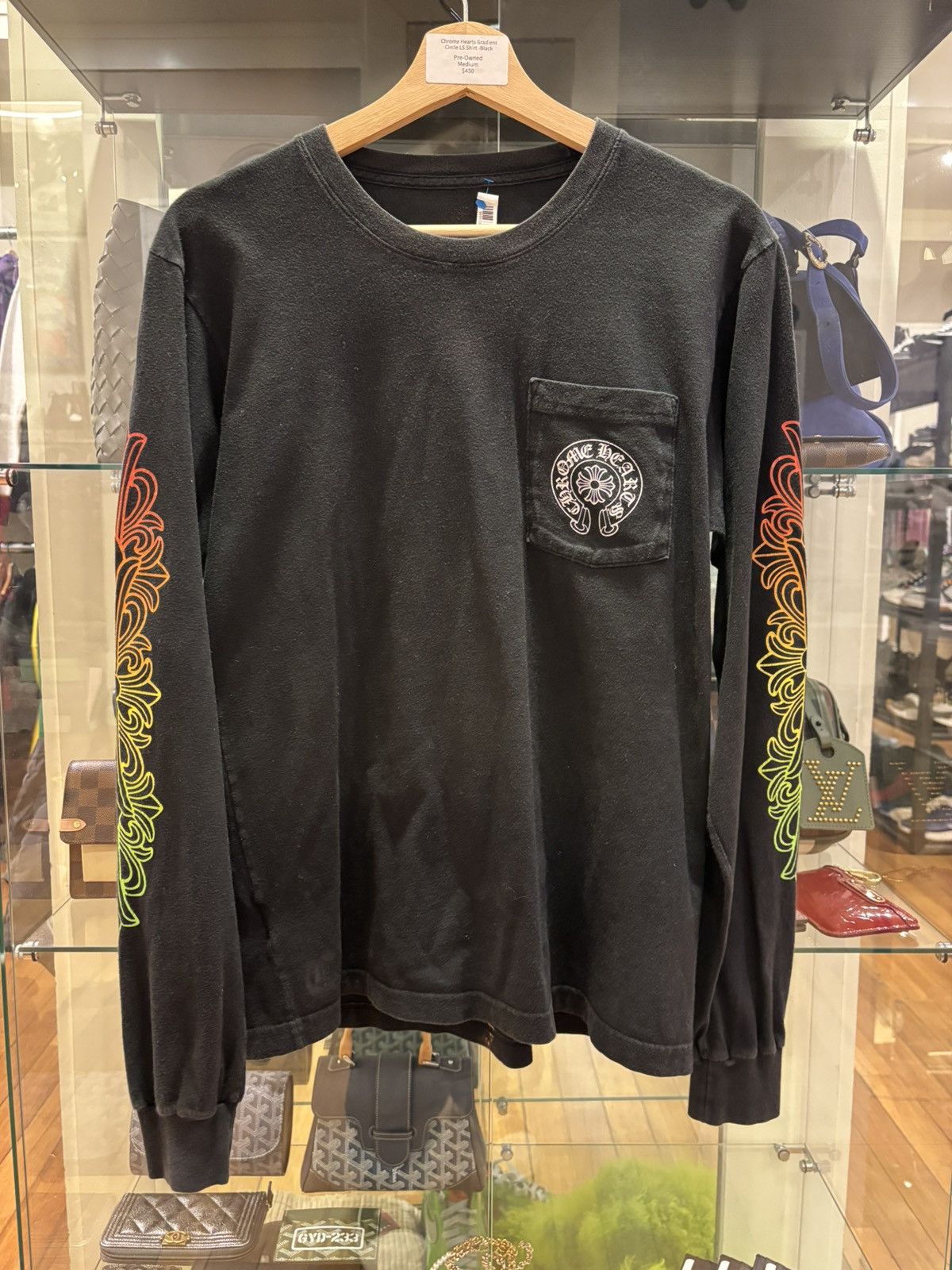 Chrome Hearts Gradient Floral Longsleeve