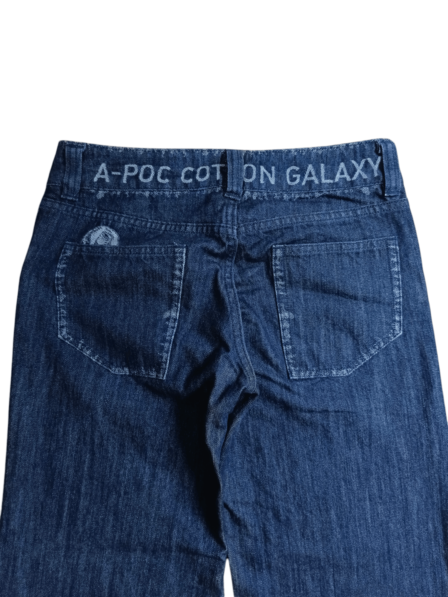Issey Miyake ISSEY MIYAKE FLARE A-POC COTTON GALAXY DENIM Size 28" / US 6 / IT 42 - 3 Thumbnail