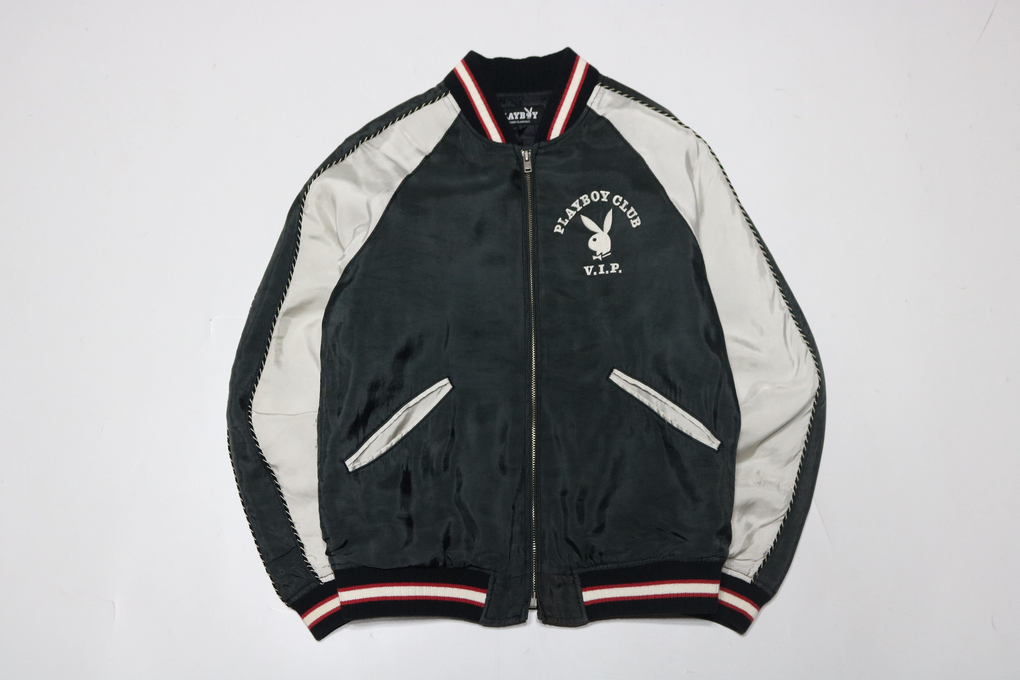 Hysteric Glamour HYSTERIC GLAMOUR × PLAYBOY sukajan jacket Size ONE SIZE - 8 Thumbnail