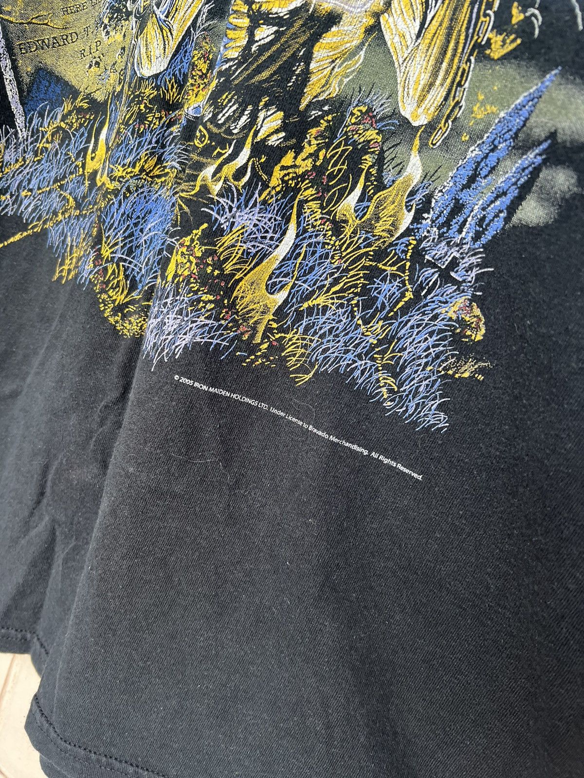 Other Vintage 2007 Iron Maiden Live After Death Tee Y2K Size US XL / EU 56 / 4 - 2 Thumbnail