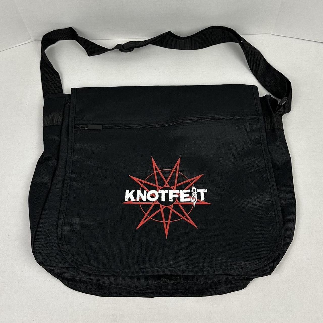 Slipknot Slipknot VIP Knotfest Messenger Bag Crossbody Korn Numetal Size ONE SIZE - 1 Thumbnail
