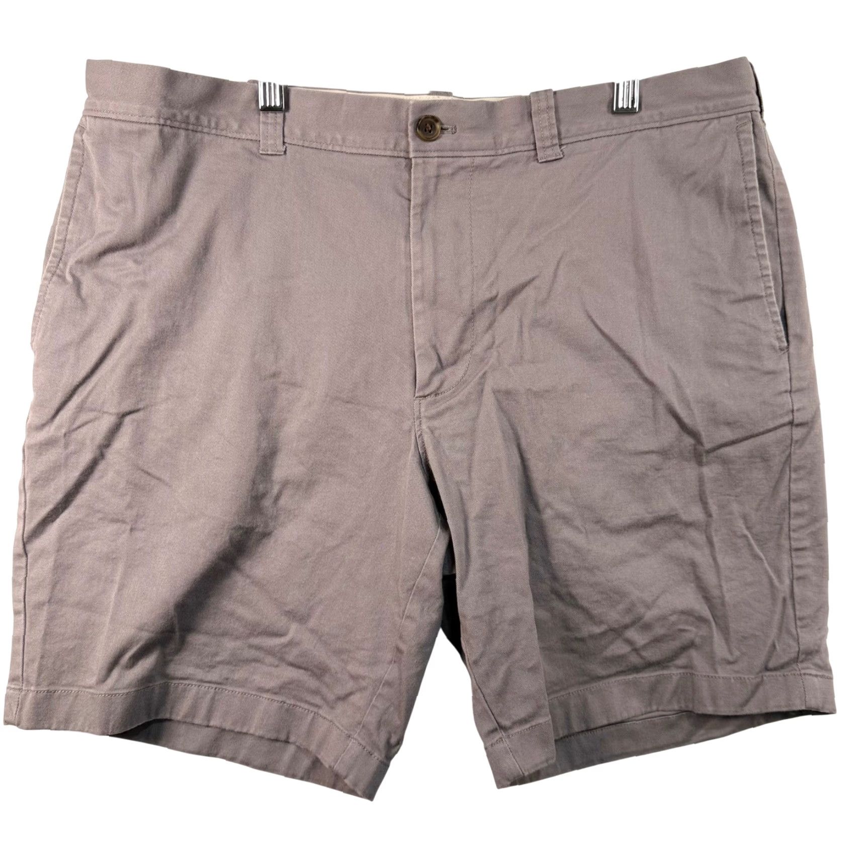 J.Crew J. Crew Mens Chino Shorts 36 Mercantile Flex Flat Front 8 Inseam Grey Casual Summer Golf Womens? Size US 36 / EU 52 - 2 Thumbnail