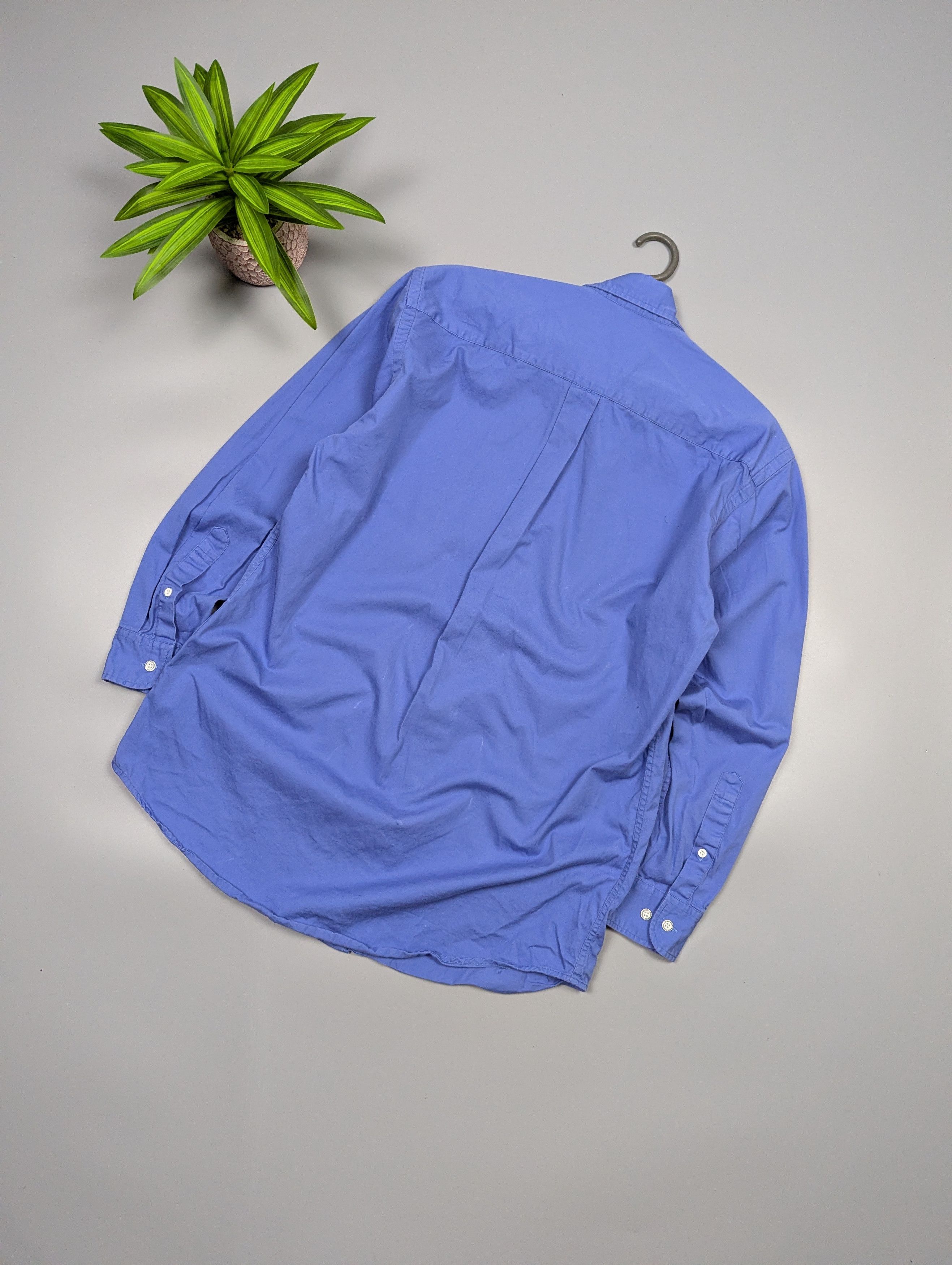 Polo Ralph Lauren Polo Ralph Lauren Vintage Purple Sport Shirt Chest Pocket Size US M / EU 48-50 / 2 - 13 Thumbnail