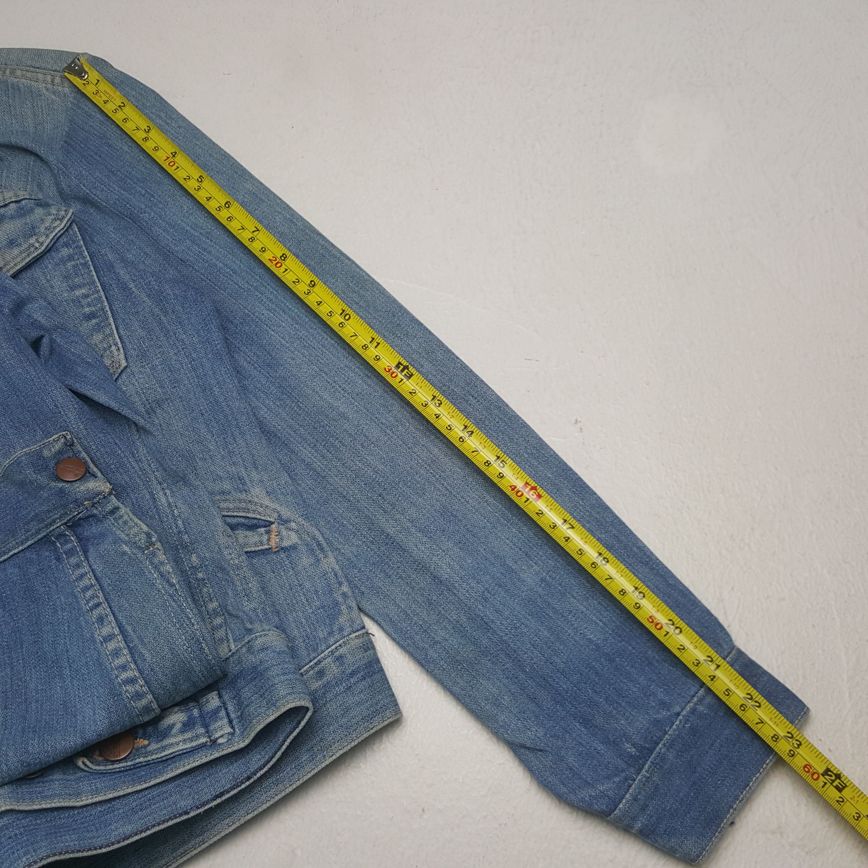 Other Vintage Maverick Blue Bell Denim Jacket RR25 Size US XS / EU 42 / 0 - 6 Thumbnail