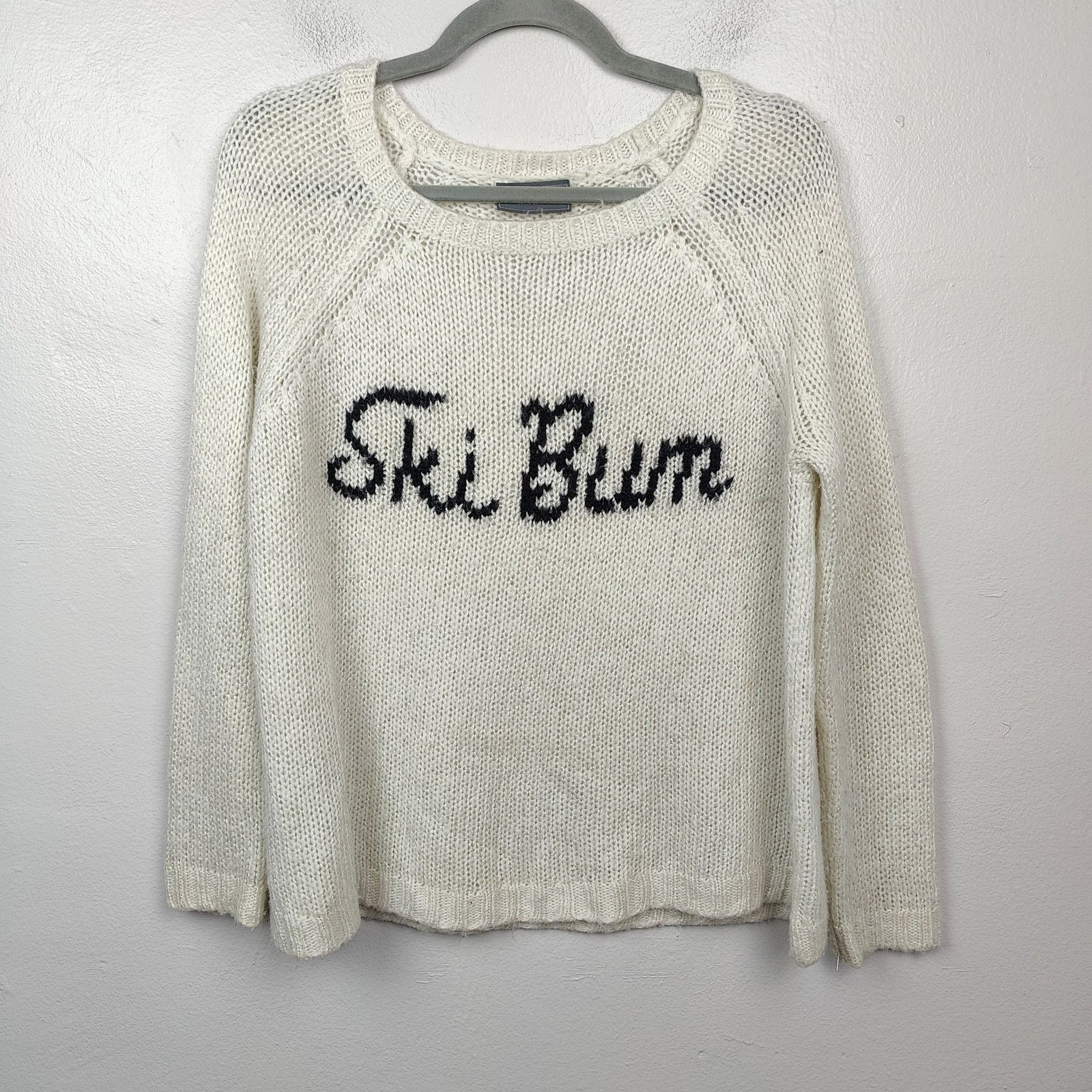 Other Wooden Ships Ski Bum Sweater Womens XS S Off-White Knit Size US S / EU 44-46 / 1 - 1 Thumbnail