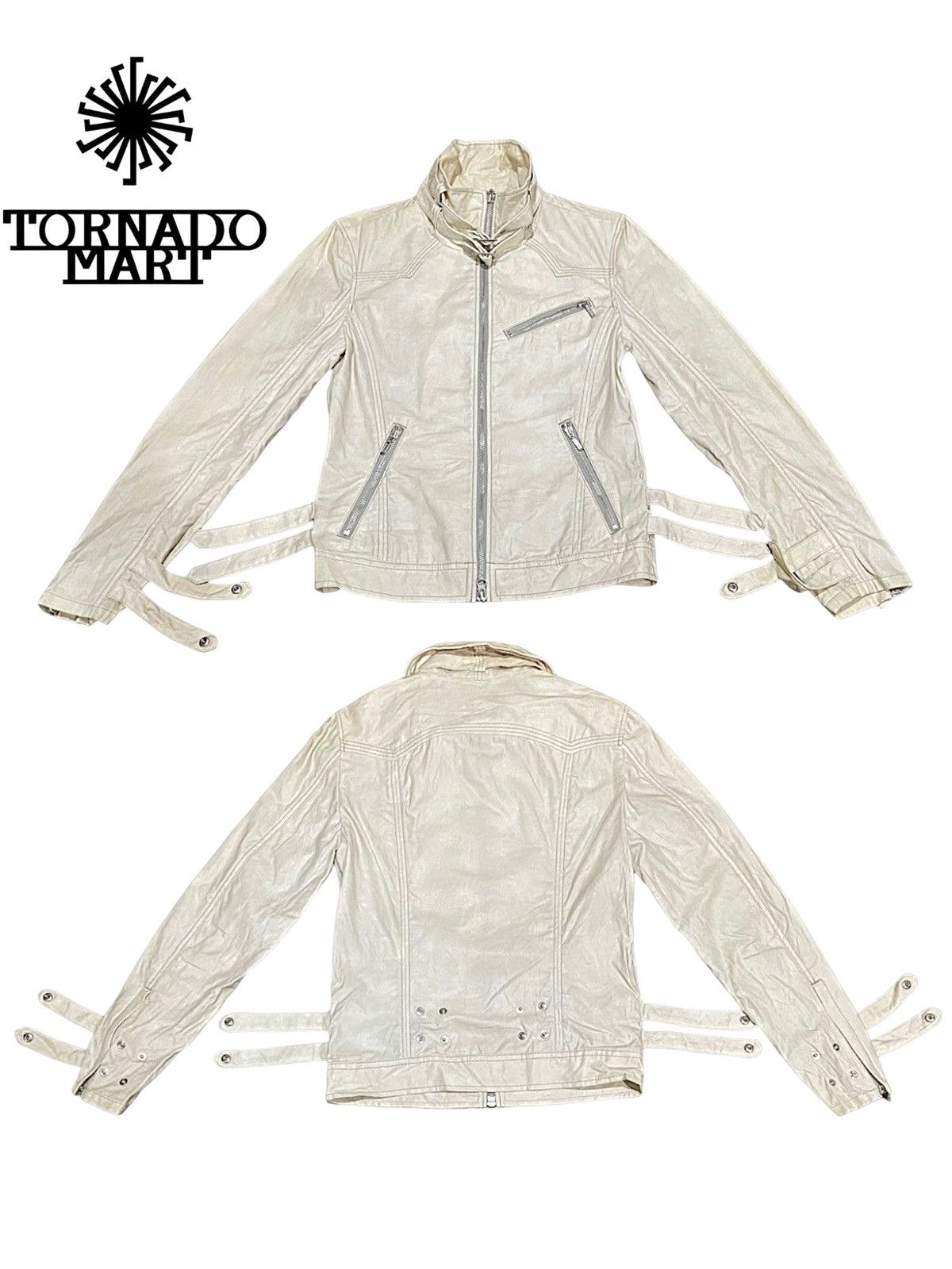 If Six Was Nine Tornado Mart Punk Biker Jacket Size M / US 6-8 / IT 42-44 - 2 Thumbnail