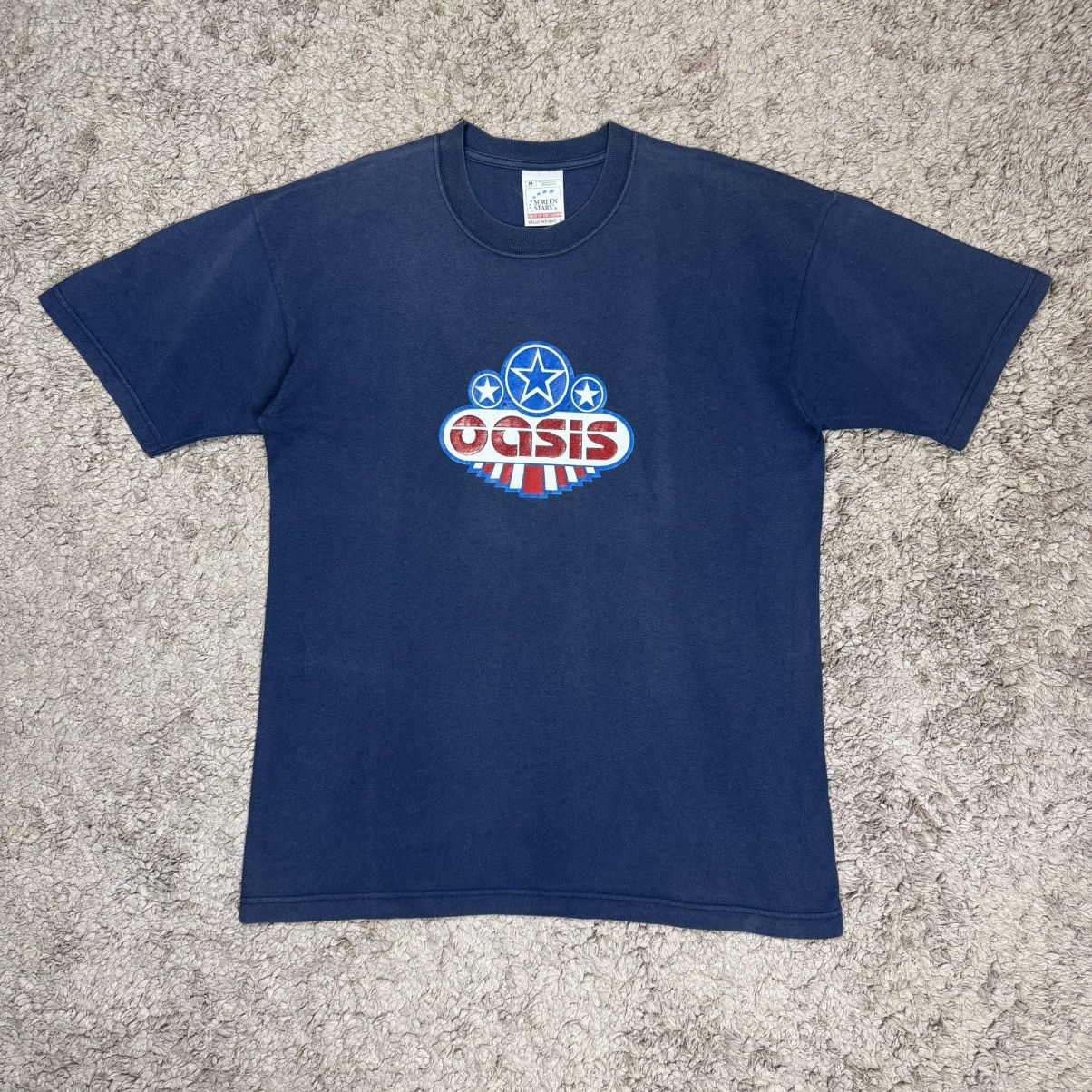 Band Tees Vintage 90s OASIS Band T-shirt Size US M / EU 48-50 / 2 - 1 Thumbnail