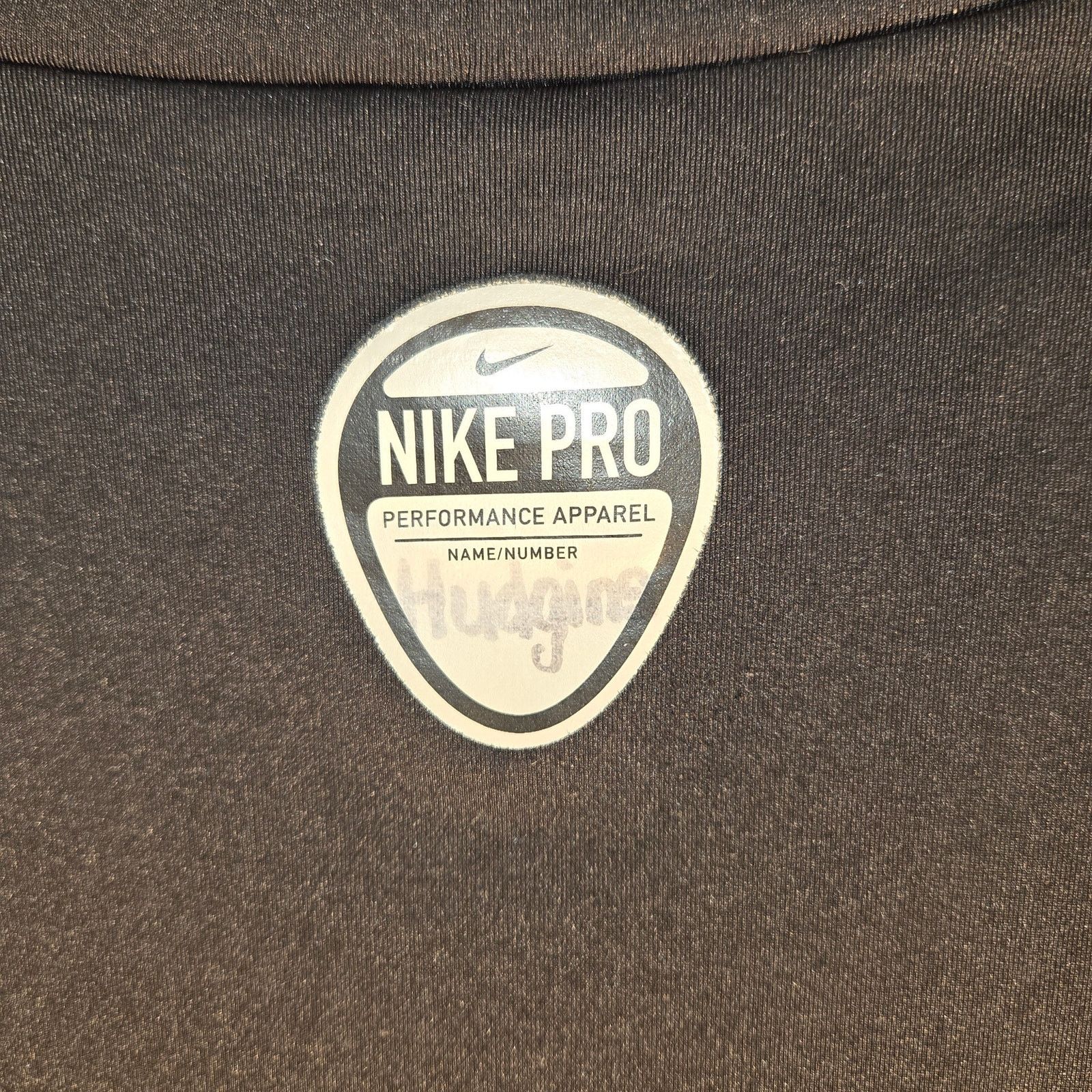 Nike Nike Pro Black Top - Men's Large - Nike Fit Dry Size US L / EU 52-54 / 3 - 6 Thumbnail