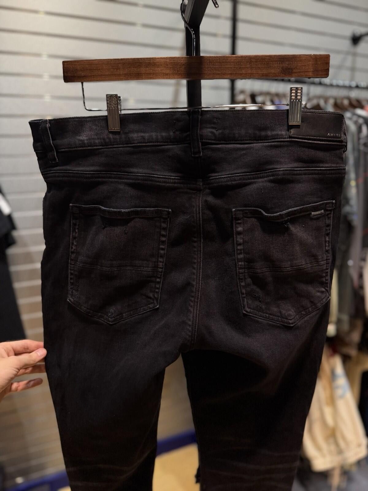 Amiri Size 38 - Amiri Black MX1 Patch Jeans 100% Authentic Size US 38 / EU 54 - 11 Thumbnail