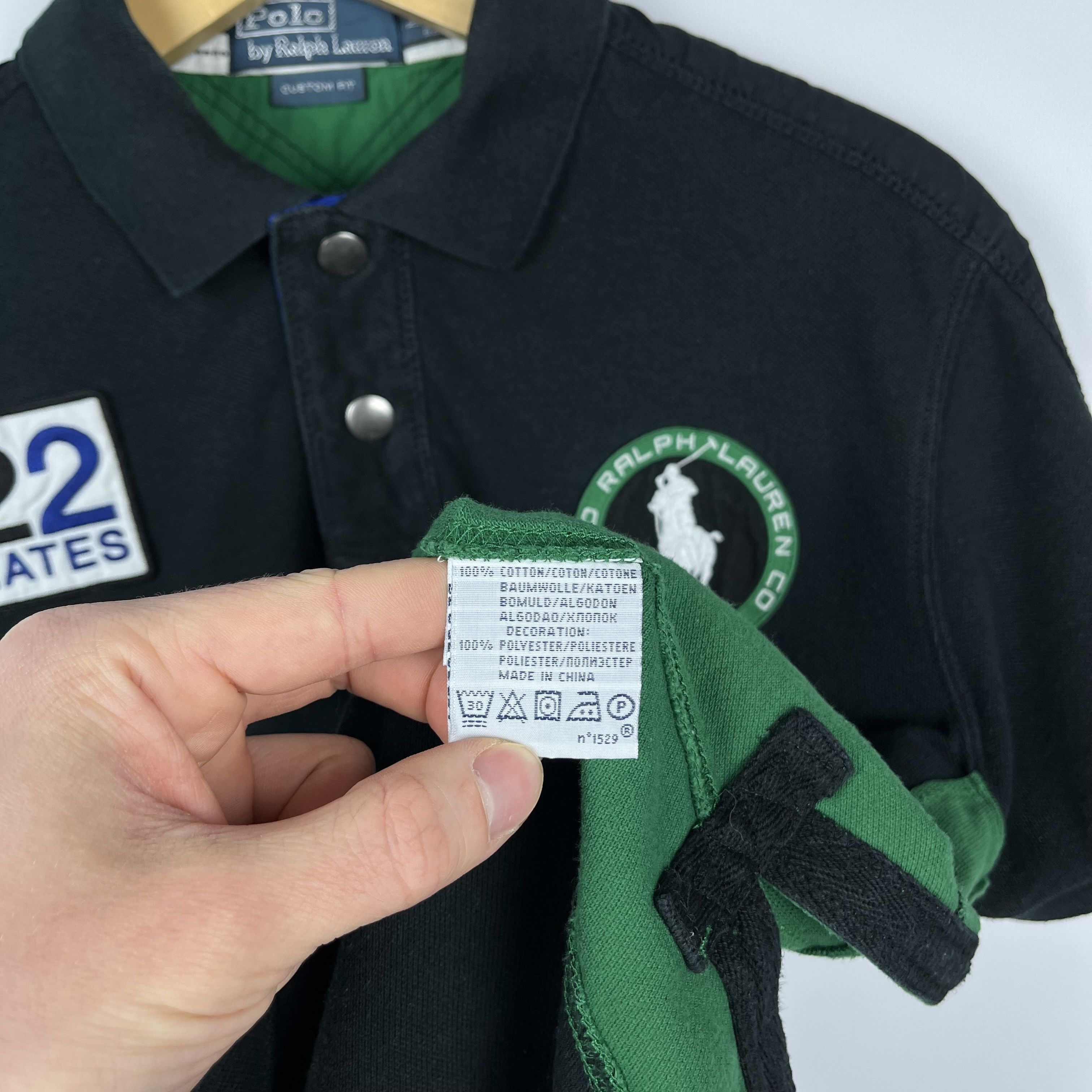 Polo Ralph Lauren Vintage Polo Ralph Lauren Rafting Big Logo Polo Shirt 00’s Size US M / EU 48-50 / 2 - 13 Thumbnail