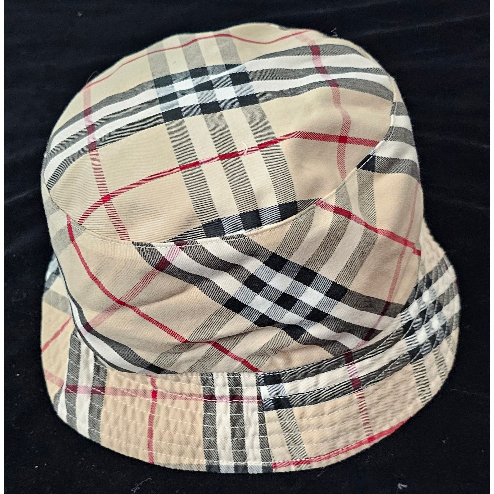 Burberry Burberry Vintage Check-pattern Reversible Cotton Bucket Hat Size ONE SIZE - 2 Thumbnail