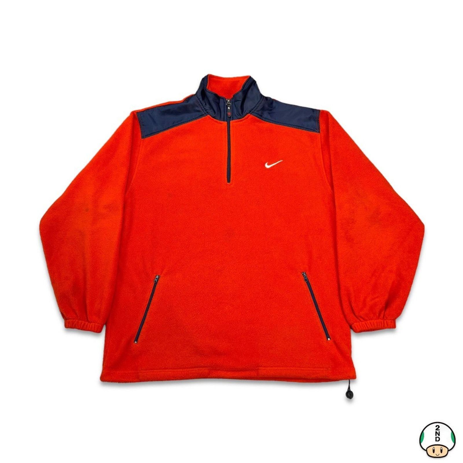 Nike Sportswear Fleece USA Swoosh 1/4 Zip Outdoor 90s Jacket